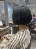 丸いボブ　2022/12/24