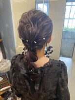 アキオドットヘアー(AKIO.hair)&nbsp;上品編み下ろしアレンジセット！地下鉄心斎橋駅すぐ！