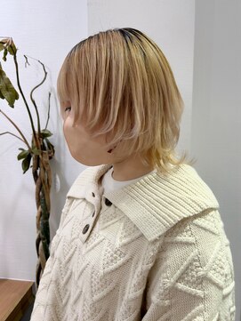 ロンドアベニール 北千住(Lond avenir) ホワイトウルフ☆ケアブリーチ/ダブルカラー[北千住]