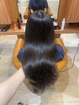 ソワン ドゥ ブレス エルネ 立花店(soin de brace elne) ダークアッシュ/ブリーチなしカラー/透明感/イルミナカラー/艶髪