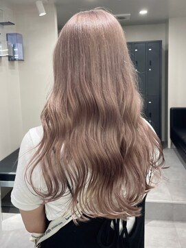 ベレーザ 渋谷(BELEZA) 4354ミルクティーアッシュハイトーンカラー艶髪グレーベージュ