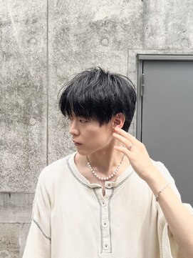 ビランチェ 池袋(bilancia) マッシュショート/ツーブロ/モテマッシュ/池袋/センターパート