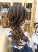浴衣和装ヘアセット大人ゆったりルーズセット大人可愛い