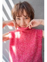 レゴ(REGO) ショート＃ホワイトグレージュミニウルフチェリーブラウン
