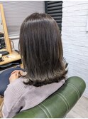 【髪質改善】カット+ハイブリッドカラー+水素トリートメント