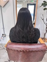 ロカ 表参道(loka)&nbsp;グレージュカラー/サラ艶ロング[表参道/ブリーチ/ハイライト]Mai