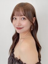 ノイ(noi) 顔周りレイヤーカットくびれヘアミルクティーベージュカラー