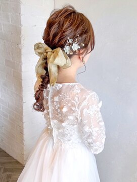 ベルビアンカ(Belle BIANCA) Belle BIANCA 結婚式花嫁ヘアアレンジ/ヘアセット/前撮り byOrie
