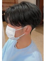 パシフィックダズールコパン(Pacific Dazzle copain) 神戸メンズ ツイスパ 波巻き プードルパーマ カット