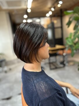 ローカス 花小金井北口店(LOCUS) ナチュラルボブ×インナーカラー