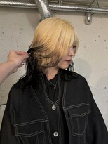 ノラ シンディ(NORA CYNDY)&nbsp;デザインカラーシャドウルーツカラー裾カラーレイヤーカット