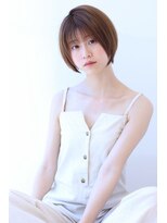 オーロ 宝塚店(ORO)&nbsp;20代30代40代50代ボブルフネビージュ小顔ワンレンショート