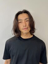 ちょきちょき 浜川店&nbsp;メンズミディアムボブ/ニュアンスパーマ