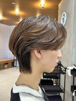 ニコ トウキョウ(nico TOKYO)&nbsp;メンズ/センターパート/ニュアンスパーマ/シースルーマッシュ