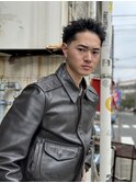 本格スキンフェードバーバースタイル