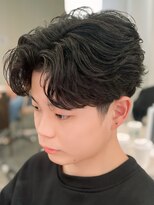 バース バイ ハピネス(BIRTH by happiness)&nbsp;奈良men's癖毛がするフェザーパーマ