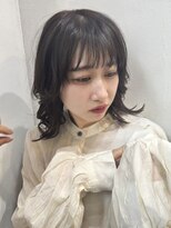 メイカ(MEIKA) 【ミディアムレイヤーパーマスタイル】河野祐花