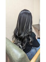 レアナ バイ ニーナ(Leana by NINA)&nbsp;プルエクステでロングヘア　ハイライト　宮の沢美容室