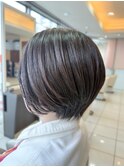 レイヤーショートボブ