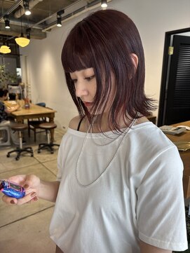 ダンボ(DUMBO) 【yosuke】ロブ/イヤリングカラー/ブリーチなしwカラー