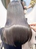 カット＋縮毛矯正＋シルクtr26400→19800（札幌/大通/髪質改善/レイヤー）