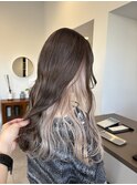 グレージュ×ホワイトベージュ