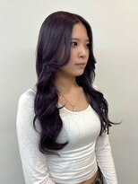 エトレ(etore)&nbsp;【ビフォーアフターあり】暗髪カラー/ディープラベンダー