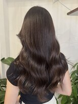 ピークスヘア(peaks hair) ココアブラウン チョコブラウン 透明感 ブリーチなし 堀江