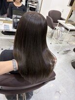 アイズ 横浜(IS)&nbsp;【KAZUKI指名】縮毛矯正×オリーブグレージュ♪