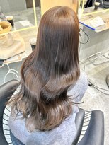 ロンド 表参道店(Lond)&nbsp;イメチェン/ピンクベージュ/バタフライカット/イメチェン/表参道