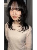 【arte pelo】シースルーバング×レイヤーミディ