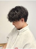 MEN’S HAIR/波巻ツイストスパイラル/フェザーパーマ/伊勢崎