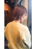 ピンクラベンダー×セクションカラー