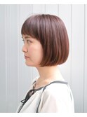 王道ボブは重さと厚みのコントロールが似合わせのポイント☆