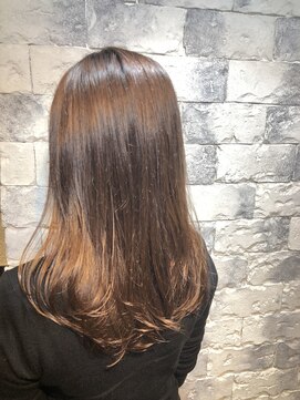オースト ヘアー ステラ 新宿店(Aust hair Stella) ツヤ感カラー