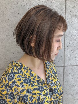 ア セカンド 清藤美容室第弐號(a sekand) モダンナチュラルボブヘアー♪