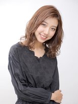 モーラ 浅香山店(MOLLA)&nbsp;ラフな動きと抜け感ミディ【夏カラー/ニュアンスカラー】