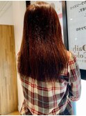 ナチュラルブラウン×ロングスタイル