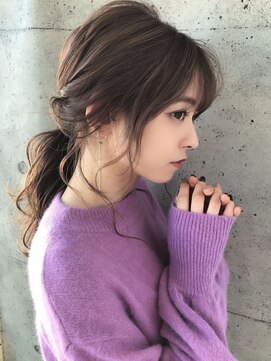 アフロート ルヴア(AFLOAT RUVUA) 結んだだけでも溢れ出る『こ慣れ感』を出すにはカットが最重要♪