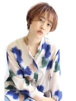 レンジシ オモテサンドウ(RENJISHI omotesando)&nbsp;【RENJISHI】ペールピンクのショートスタイル