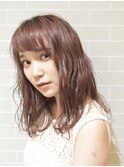 大人可愛い くすみピンク