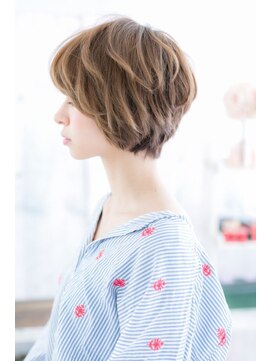 ミック ヘアアンドビューティー 大山店(miq  Hair&Beauty) 重軽MIX★シークレットカラーミディアムウルフくびれショートb