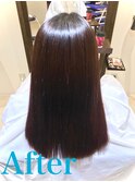 髪質改善ストレート