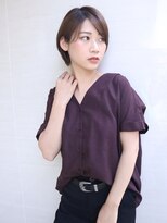 オーロ(ORO) 上品なショコラベージュのコンパクトショート