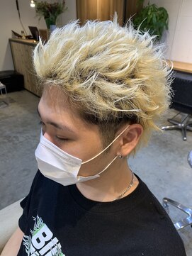 エルオム(EL.HOMME) 【MITSU】ジェットアップレイヤー×ハイトーンカラー