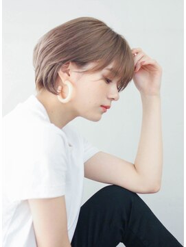 ルアン 上通り(ruen) ショートヘア ショートカット ショートボブ 耳かけ 熊本県