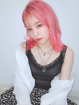 メルマードバーベル(Mermard Bavel) スケルトンピンク