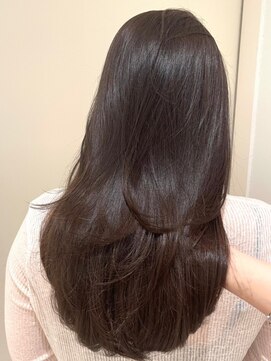 ノイズ オオサカ(NOISM) 韓国風レイヤーカット　ミディアムレイヤー