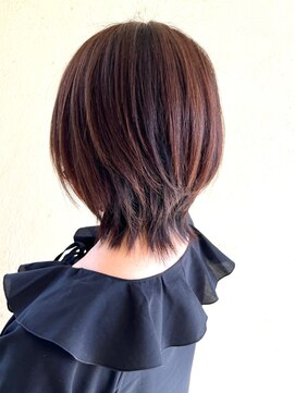 キャパジャストヘアー(CAPA just hair) 小顔くびれヘアひし形ボブウルフ外ハネレイヤー