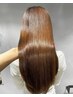 【本質的なヘアケアを】髪質改善Xトリートメント+ゼロテクケアカラー ¥18150